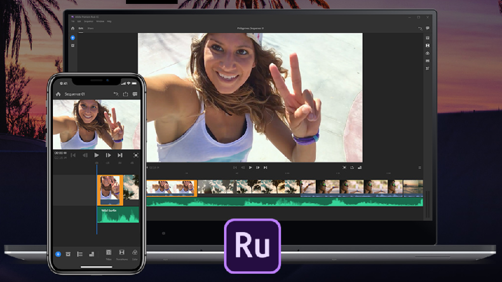���������� � �������� ������-����� c ����� Adobe Premiere RUSH
